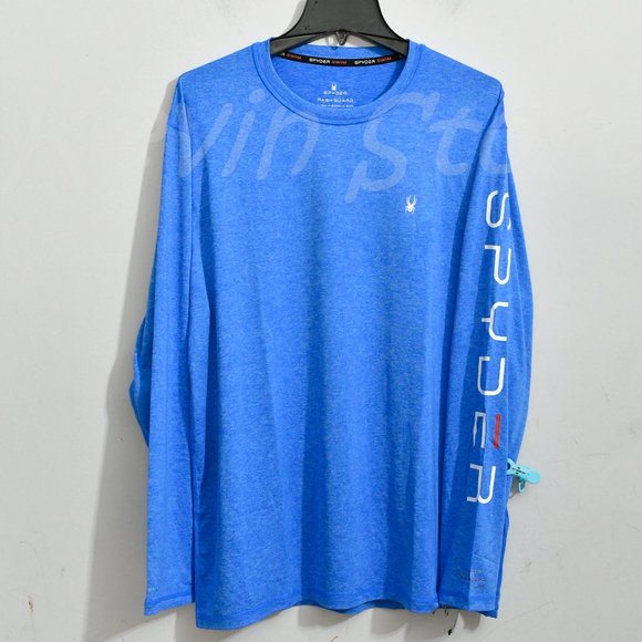 Spyder Other - NWT ! Spyder Men’s sun tee ( Rash Guard),50+ UPF,lightweight BLUE